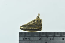 Load image into Gallery viewer, 10K Vintage Chef Hat Cook Culinary Motif Charm/Pendant Yellow Gold