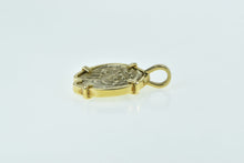 Load image into Gallery viewer, 18K Ancient Coin Vintage Statement Pendant Yellow Gold