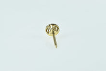 Load image into Gallery viewer, 14K Diamond Round Circle Vintage Lapel Pin/Brooch Yellow Gold