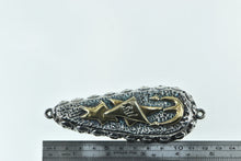 Load image into Gallery viewer, Sterling Silver Mezuzah Jewish Faith Judaica Protection Ornament