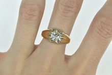 Load image into Gallery viewer, 18K 0.87 Ct Diamond 1950&#39;s Vintage Men&#39;s Ring Yellow Gold