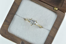 Load image into Gallery viewer, 14K 1.13 Ctw Heart Diamond Engagement Ring Yellow Gold