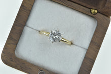 Load image into Gallery viewer, 14K 1.39 Ct Diamond Solitaire Classic Engagement Ring Yellow Gold