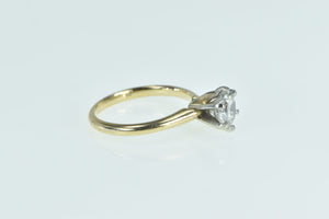 14K 1.39 Ct Diamond Solitaire Classic Engagement Ring Yellow Gold