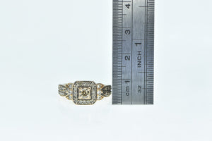14K 1.00 Ctw LeVian Chocolate Diamond Strawberry Ring Yellow Gold