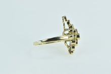 Load image into Gallery viewer, 14K 1.08 Ctw Diamond Geometric Circle Cluster Ring Yellow Gold
