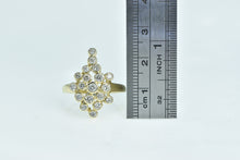 Load image into Gallery viewer, 14K 1.08 Ctw Diamond Geometric Circle Cluster Ring Yellow Gold