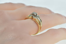 Load image into Gallery viewer, 14K 0.50 Ctw Princess Diamond Engagement Ring Yellow Gold