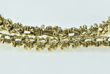 Load image into Gallery viewer, 14K 3.00 Ctw Round Diamond Classic Wavy Tennis Bracelet 7&quot; Yellow Gold