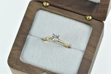 Load image into Gallery viewer, 14K 0.42 Ct Diamond Solitaire Classic Engagement Ring Yellow Gold