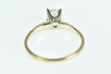 Load image into Gallery viewer, 14K 0.42 Ct Diamond Solitaire Classic Engagement Ring Yellow Gold