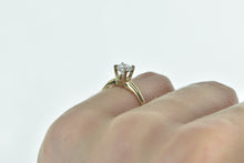 Load image into Gallery viewer, 14K 0.42 Ct Diamond Solitaire Classic Engagement Ring Yellow Gold