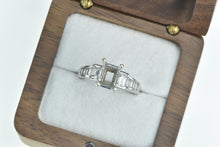 Load image into Gallery viewer, 18K 1.00 Ctw A Jaffe Diamond Engagement Setting Ring White Gold