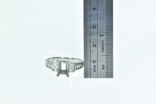 Load image into Gallery viewer, 18K 1.00 Ctw A Jaffe Diamond Engagement Setting Ring White Gold