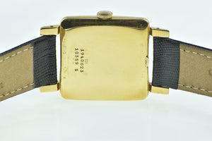 18K Universal Geneve Squared Vintage Men's Watch