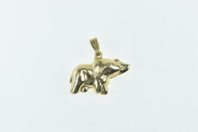 Load image into Gallery viewer, 14K Puffy Baby Elephant Patience Symbol Charm/Pendant Yellow Gold
