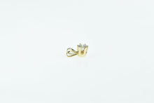 Load image into Gallery viewer, 14K 0.17 Ct Diamond Solitaire Classic Simple Pendant Yellow Gold