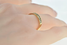 Load image into Gallery viewer, 14K 0.30 Ctw Diamond Vintage Wedding Band Ring Yellow Gold