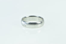 Load image into Gallery viewer, Platinum 5.6mm Vintage Simple Wedding Band Ring