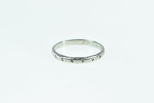 Load image into Gallery viewer, Platinum 1930&#39;s 2.4mm Vintage Wedding Band Ring