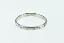 Load image into Gallery viewer, Platinum 1930&#39;s 2.4mm Vintage Wedding Band Ring
