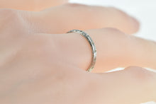 Load image into Gallery viewer, Platinum 1930&#39;s 2.4mm Vintage Wedding Band Ring