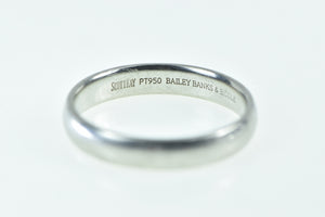 Platinum 4.0mm Scott Kay For Bailey Banks & Biddle Ring