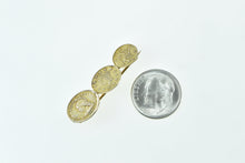 Load image into Gallery viewer, 14K Graduated California Gold Rush US Coin Pin/Brooch Yellow Gold