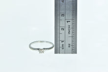 Load image into Gallery viewer, 10K Diamond Solitaire Promise Engagement Ring White Gold