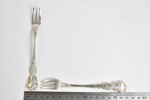 Load image into Gallery viewer, Sterling Silver J E Caldwell Louis XIV Pattern Dessert Fork Set (5 pieces)