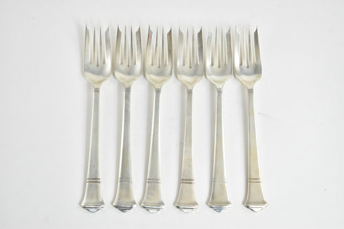 Sterling Silver Tiffany & Co Windham Dessert Fork Set (6 pcs)