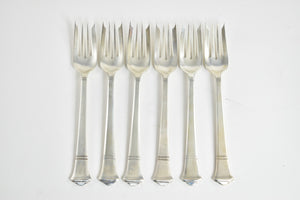 Sterling Silver Tiffany & Co Windham Dessert Fork Set (6 pcs)