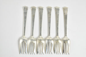 Sterling Silver Tiffany & Co Windham Dessert Fork Set (6 pcs)