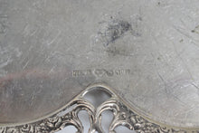 Load image into Gallery viewer, Sterling Silver Three Crowns Cream &amp; Sugar Tray Serving Set (3 pcs.)