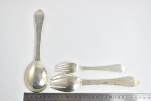 Sterling Silver Georg Jensen Continental Partial Salad Set (7 pcs.)