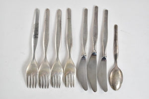 Sterling Silver Finland Vintage Partial Dinner Set (8 pieces)