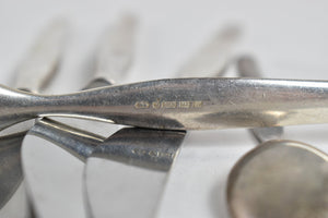 Sterling Silver Finland Vintage Partial Dinner Set (8 pieces)