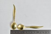 Load image into Gallery viewer, Sterling Silver Vintage Ottar Hval Guilloche Enamel Spoons Set (6pcs)