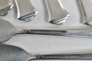 Sterling Silver Tiffany & Co. Windham Butter Spreader Set (6 pcs)