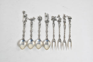 Sterling Silver Tiffany & Co. Windham Butter Spreader Set (6 pcs)