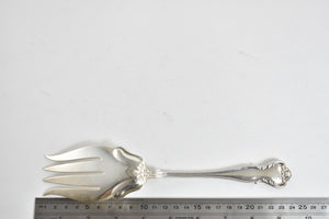 Sterling Silver Bailey Banks & Biddle G Monogram Serving Fork 9.75"