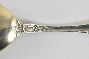 Sterling Silver Reed & Barton Les Six Fleurs Serving Spoon