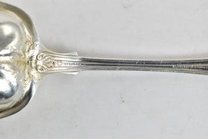 Sterling Silver Bailey Banks & Biddle G Monogram Serving Spoon 8.75"