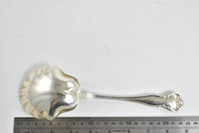 Load image into Gallery viewer, Sterling Silver Bailey Banks &amp; Biddle G Monogram Serving Spoon 8.75&quot;