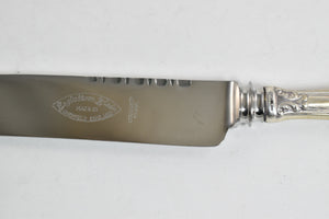 Sterling Silver Englishtown Blade Sheffield Carving Knife