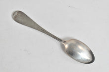 Load image into Gallery viewer, Sterling Silver Benj J. Mayo Engraved Peony Flower Tea Spoon