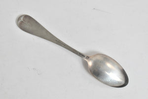 Sterling Silver Benj J. Mayo Engraved Peony Flower Tea Spoon