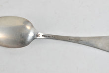Load image into Gallery viewer, Sterling Silver Benj J. Mayo Engraved Peony Flower Tea Spoon