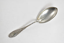 Load image into Gallery viewer, Sterling Silver 1875-1899 William Moir Antique Large Serving Spoon Griffin