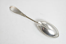 Load image into Gallery viewer, Sterling Silver 1875-1899 William Moir Antique Large Serving Spoon Griffin
